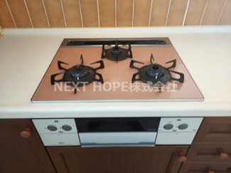 【キッチン】 | セントラル新伊丹 | ガス３コ口コンロでお料理もスピーディーに仕上がります(^^)