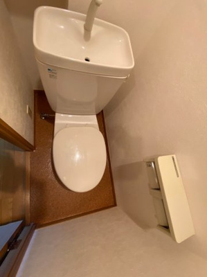 【トイレ】 | エンクレスト奈良屋 | 別号室の写真になります。現況優先。