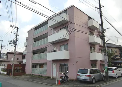 【外観】 | 上大岡フラワーマンションV | 総戸数40戸、昭和57年7月築、管理人は巡回勤務につき管理体制良好です♪