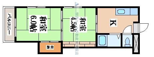 【間取り】 | ハイネスト八戸ノ里