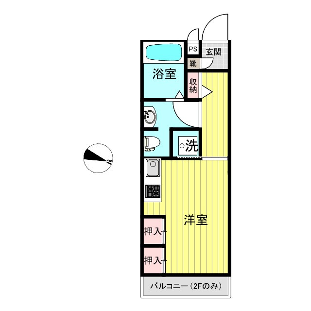 オフィーリアの間取り