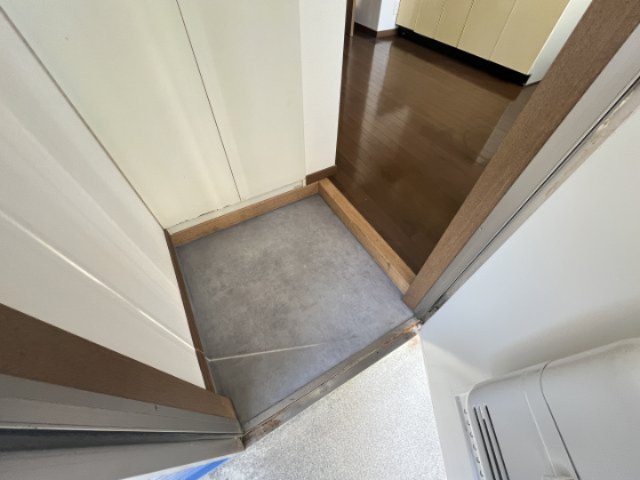 さくらハイツの玄関|玄関土間