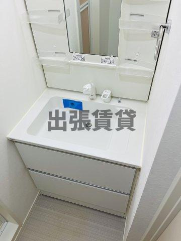 仲介手数料0円！FERIO平安通の洗面所