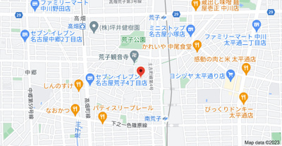 【地図】 | ハーモニーテラス荒子町Ⅲ