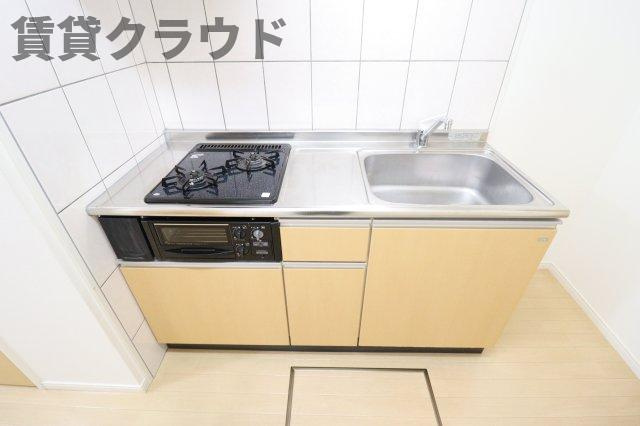 サンクレストのキッチン|ゆったりとした居間です
