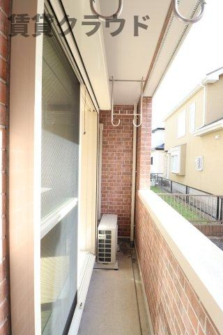 サンクレストのバルコニー|広々としたバルコニーです