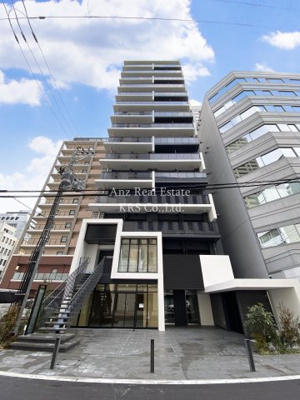 【外観】 | BPRレジデンス大阪本町Q | 独特なモノクロデザインのマンションです☆★