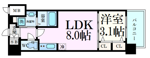 S-RESIDENCE国泰寺町一丁目