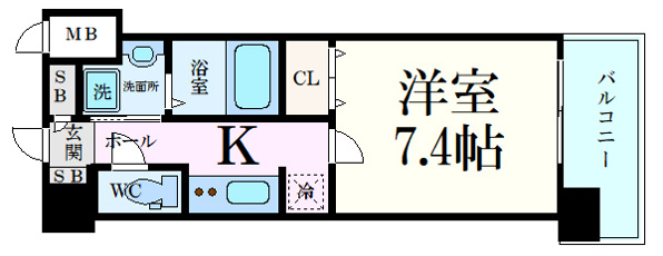 S-RESIDENCE国泰寺町一丁目