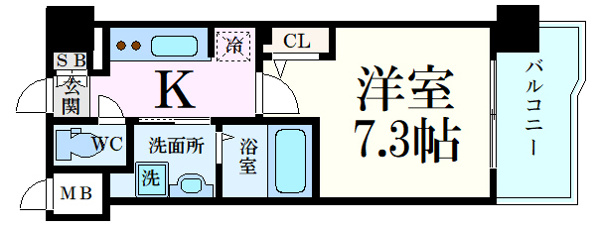 S-RESIDENCE国泰寺町一丁目