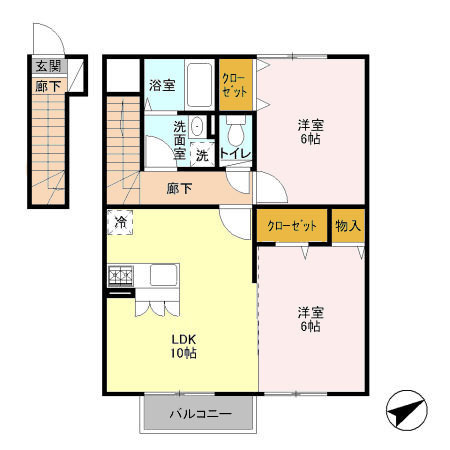 ロイヤルハイツの間取り