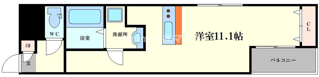 アーバンコート伝法の間取り