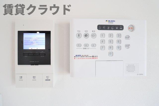 サンライトのセキュリティ|安心のホームセキュリティー完備♪TVモニターホン付きです！