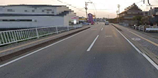 御坊市湯川町小松原土地の前面道路含む現地写真