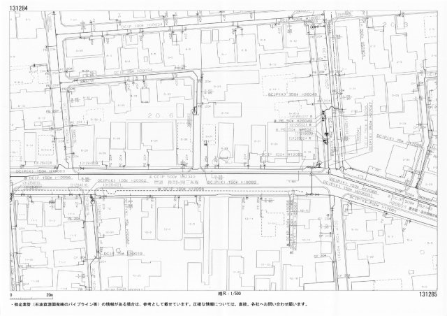 南本町1丁目108-2　中古戸建の地図