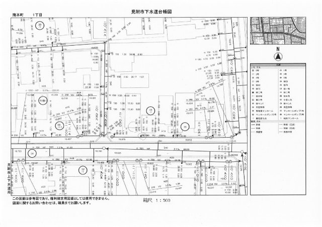 南本町1丁目108-2　中古戸建の地図