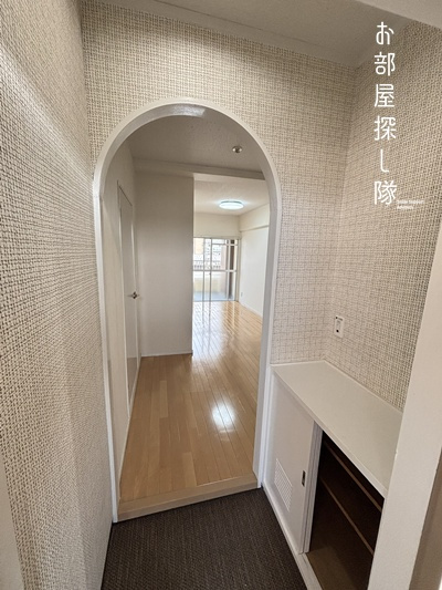 コーポワンセルフの玄関