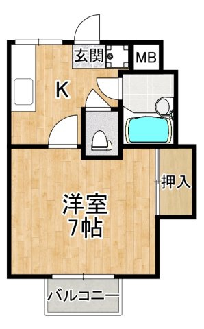 【間取り】 | エレガントハイツ