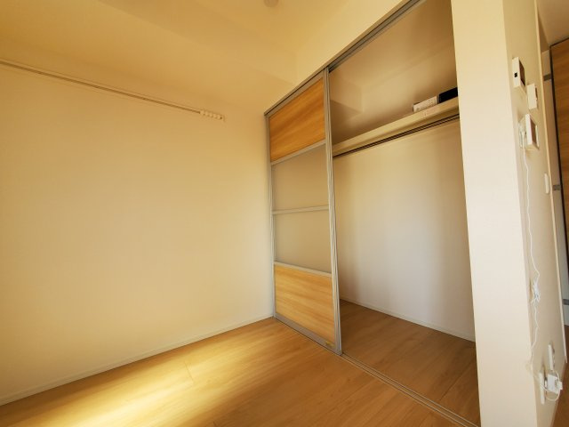 シャルムB棟の収納|大きなスペースがあり、収納には困りません