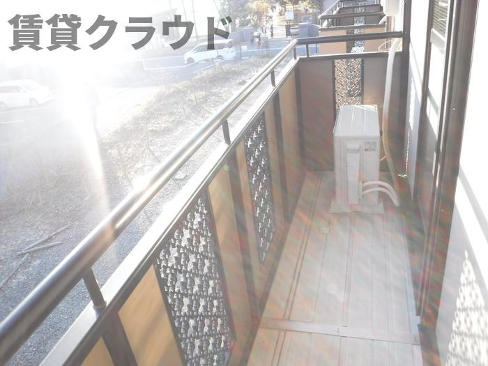 ブラサムハイツのバルコニー|バルコニー付きです