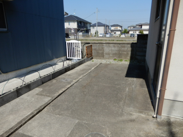 第二喜楽荘のバルコニー