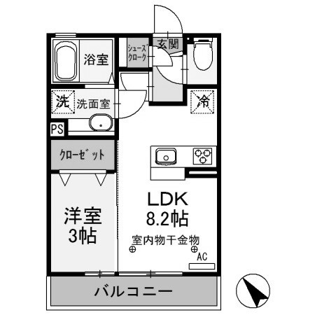 【間取り】 | メゾン　ボヌール　Ａ