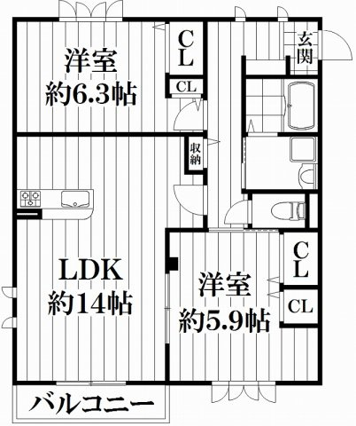 【間取り】 | ネオササラ