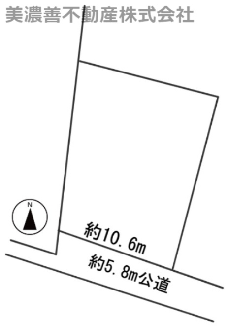 ６１９７３　岐阜市養老町土地の区画図