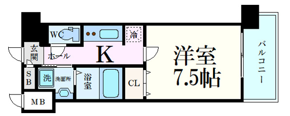 S-RESIDENCE国泰寺町一丁目