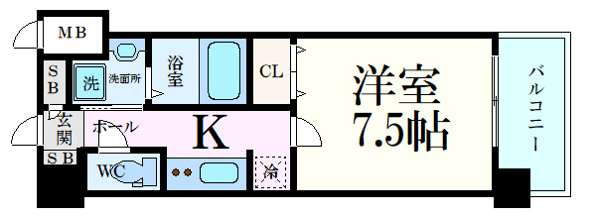 S-RESIDENCE国泰寺町一丁目