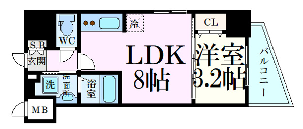 S-RESIDENCE国泰寺町一丁目