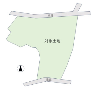 【土地図】 | 丹波篠山市小田中　土地