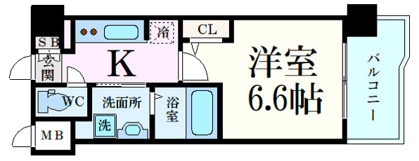 S-RESIDENCE国泰寺町一丁目