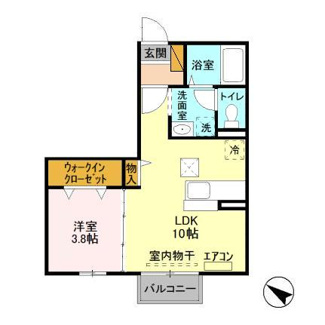 【間取り】 | ミヤビーノ　モナ