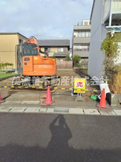 ６１９１７　岐阜市山吹町４丁目土地の外観