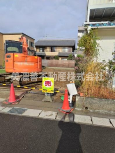 ６１９１７　岐阜市山吹町４丁目土地の外観