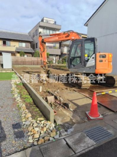 ６１９１７　岐阜市山吹町４丁目土地の外観