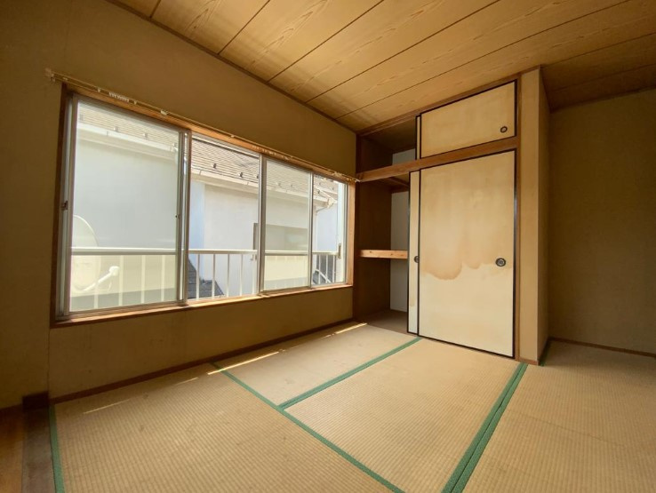 青梅市大門１丁目のアパートの寝室