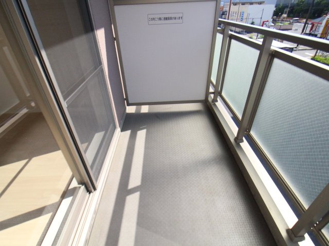 シーガルマンションⅡのバルコニー|落ち着いた時間を過ごせるバルコニーです