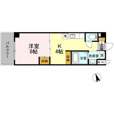 シーガルマンションⅡの間取り