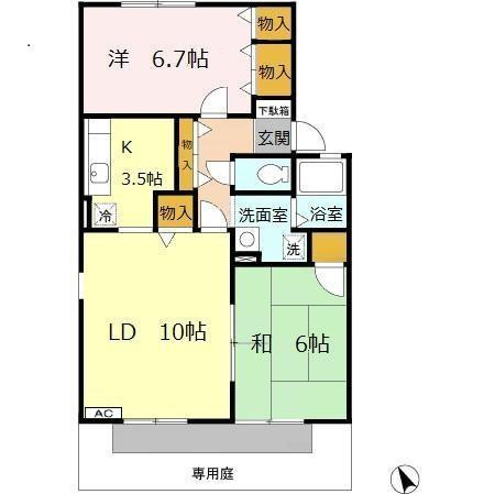 ラフェスタの間取り