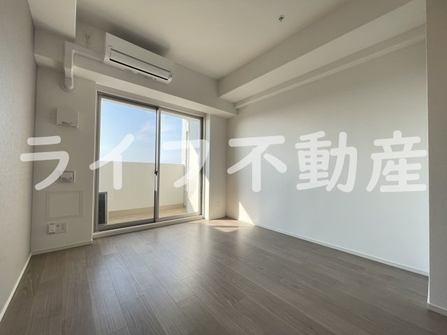 スプランディット高井田の居間・リビング|使いやすいリビングです