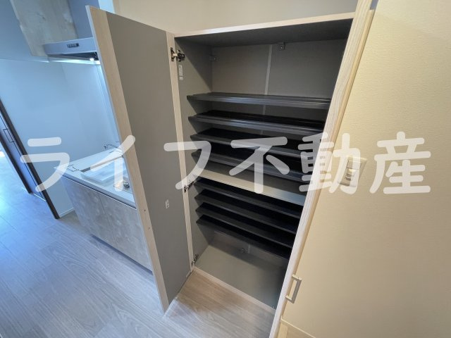 スプランディット高井田の収納|専用の収納スペースです