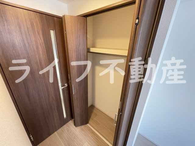 スプランディット高井田の収納|ちょっとした収納スペースも充実しています