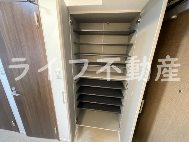 スプランディット高井田の収納|大きなスペースがあり、収納には困りません