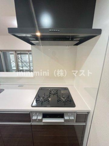 大阪市天王寺区東高津町の賃貸マンションのキッチン