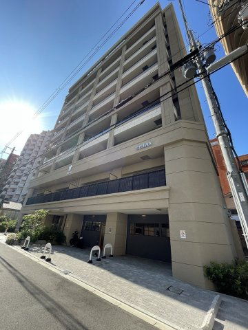 大阪市天王寺区東高津町の賃貸マンションの外観