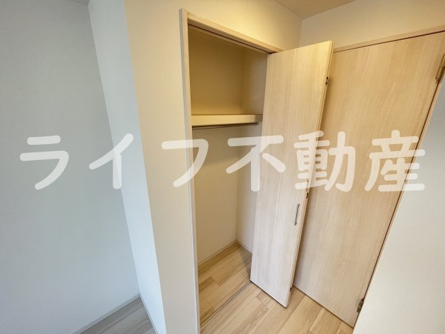グランカーサ高井田の収納|こまごまとしたものを収納できそうですね