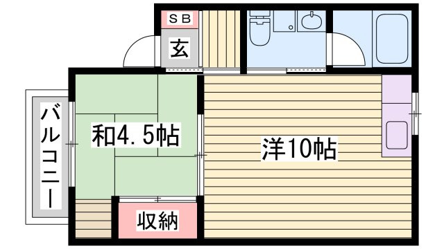 ハイツ４７の間取り