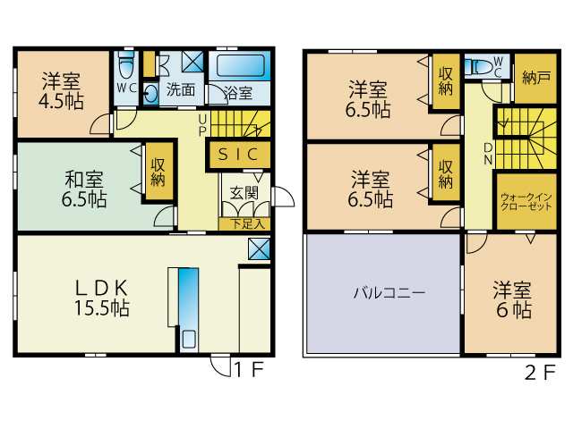 【間取り】 | 沼津市岡一色 中古住宅 EH04864 | 沼津市岡一色　間取り図